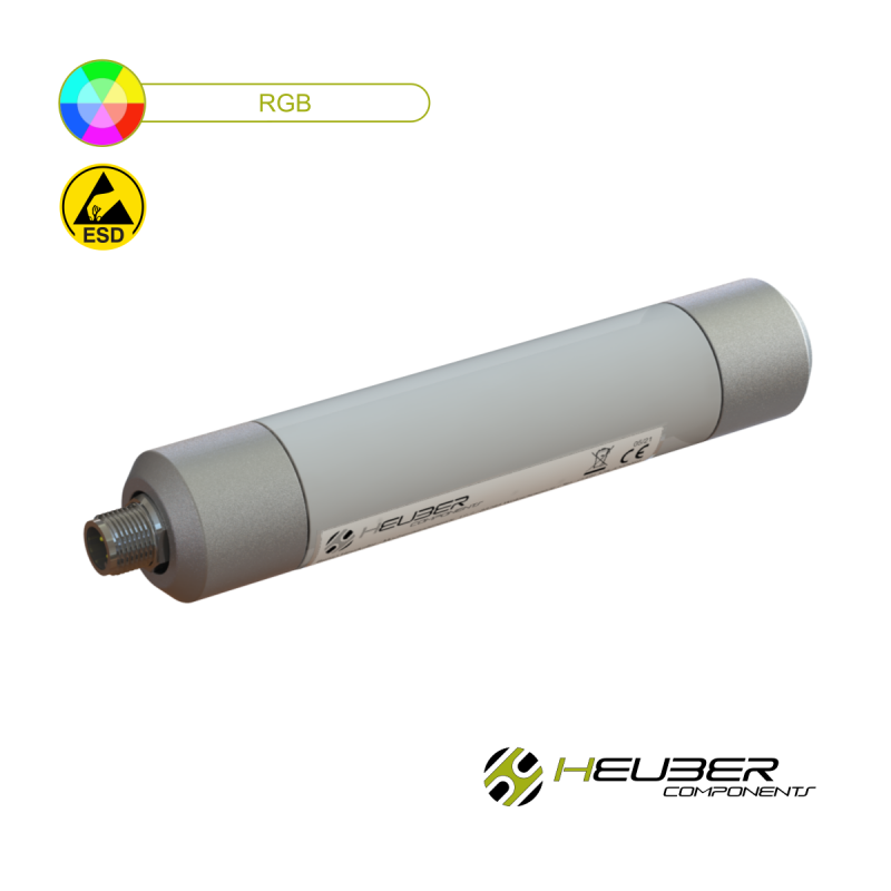 LED-Maschinenleuchte ESD-zertifiziert Serie SL30 24VDC 150mm RGB