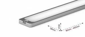 LED-Maschinenleuchte AL38 Neutralweiss