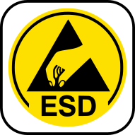 ESD zertifiziert nach IEC 61340-5-1:2016